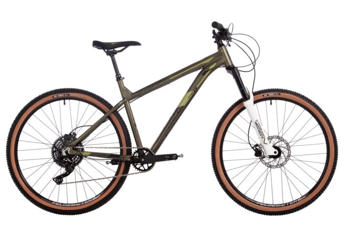 Велосипед STINGER 27.5" PYTHON PRO коричневый, алюминий, размер 16"