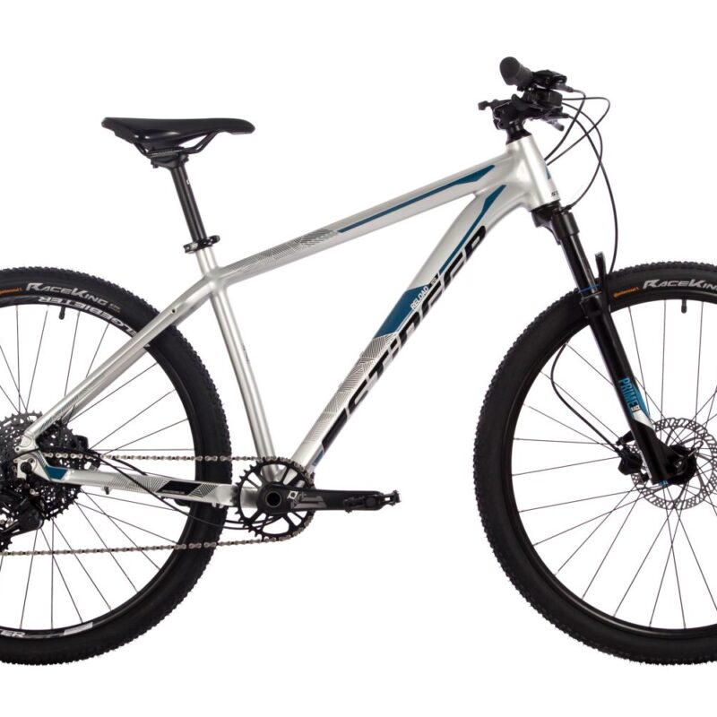 Велосипед STINGER 27.5" RELOAD STD серебристый, алюминий, размер 16"