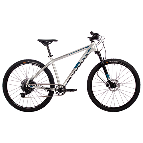 Велосипед STINGER 27.5" RELOAD STD серебристый, алюминий, размер 18"