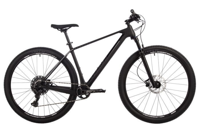 Велосипед STINGER 29" GENESIS STD черный, карбон, размер MD